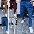 Herren Chino Hose Elegant Glatt Hosen Anzughose Männer Hose Casual DSTREET 34-46