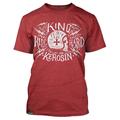 King Kerosin Vintage Rockabilly Biker T-Shirt - Team 666 Ride Hard