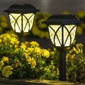 6er Set Solarleuchten Außen Garten Deko für Balkon LED Solar leuchten Solarlampe