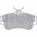 1x Bremsbelagsatz, Scheibenbremse DELPHI LP1522 passend für CHRYSLER DODGE