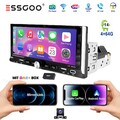 6,86" DAB+ 4+64G Autoradio 1DIN Android 14 Carplay GPS RDS NAVI WiFi BT SWC +KAM