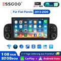 DAB+ 7" Android 15 Autoradio 1+32G Carplay GPS Navi RDS Für Fiat Panda 2013-2020