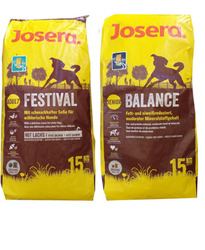 15kg Josera Festival + 15kg Josera Balance Hundefutter