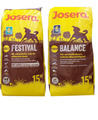 15kg Josera Festival + 15kg Josera Balance Hundefutter