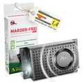 Marderschreck Gardigo® Marderabwehr Dual Marderschutz Auto Ultraschall und Licht