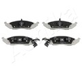 ASHIKA 50-00-093 Bremsbelagsatz, Scheibenbremse für Chrysler Dodge Plymouth