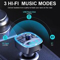 Bluetooth-5.0 Wireless Car FM Transmitter MP3 Player Adapter✅ Radio Charger G2S1