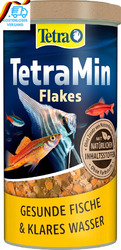 Tetramin Flakes - Fischfutter in Flockenform Für Alle Zierfische, Ausgewogene Mi