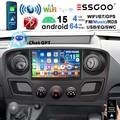 Für Opel Movano B Renault Master 3 4G+64G Autoradio Android 15 GPS Navi Chat GPT