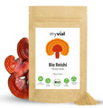 Bio Reishi Pulver 100g - Glänzender Lackporling - 100% ganzer Fruchtkörper