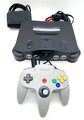 Nintendo 64 N64 NUS 001 Schwarz Controller Grau