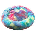 Festnight  Bed Dog Bed Soft Plush Round  Bed Warming Washable Round E9T0