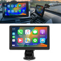 7" Drahtlos Tragbares Autoradio kabelloses Apple CarPlay& Android Auto GPS DE