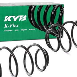 2x KYB K-Flex Federn Fahrwerksfedern Vorne RA4134