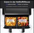 Ninja Foodi AF300EU Dual Zone Heißluftfritteuse - Grau