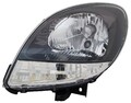 Scheinwerfer links für Renault Kangoo Nissan Kubistar H4 Schwarz Blinker Weiß