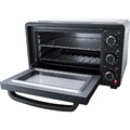 Steba Mini Backofen KB A25 grau schwarz 25 Liter Umluft Drehspieß Backblech