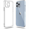Handy Hülle für iPhone 16 15 14 13 12 11 Pro Max Mini SE Kamera Schutz TPU Case