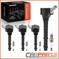 4x Zündspule + 4x Zündkerze für Alfa Romeo Giulietta Mito 955 Fiat 500X Jeep 1.4