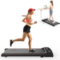 Laufband elektrisch 6 km/h 12 Programme LCD-Display Fitness Heimtrainer mit APP