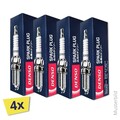 4x DENSO Zündkerze FORD FIESTA IV (JA_, JB_)  1.25 i 16V (1995 - 2002) PT16VR10 