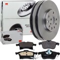 NK BREMSSCHEIBEN 280mm + BELÄGE VORNE passend für OPEL ASTRA H + ZAFIRA B