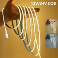 12/24V COB LED Streifen Stripe Leiste Band Lichterkette Kette Lichtpunkt Dimmbar