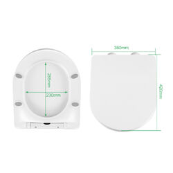 Komplettset Spülrandlos Hänge Wand-WC Vorwandelement Spülkasten Softclosedeckel