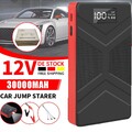 30000mAh Auto KFZ Starthilfe Jump Starter 12V Ladegerät Booster Power Tragbares