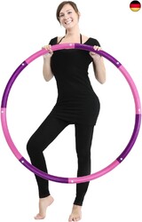 2,3kg Gewicht Hoola Hoop Fitness Hula Hoop Reifen für Erwachsene Anfänger und F