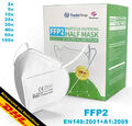 FFP2 Maske Atemschutz Mundschutz EN149:2001 mit integrierter Nasenklammer