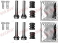 2 x Führungshülsensatz für Bremssattel Vorne für NISSAN SERENA CITROEN ZX