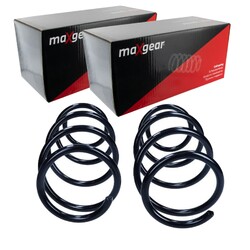 2X MAXGEAR FAHRWERKSFEDERN VORNE passend für SKODA OCTAVIA SUPERB VW GOLF PASSAT