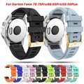 Für Garmin Fenix 7S Sapphire 7S Solar 6S Pro 5S Plus Quick Fit Silikon Armband
