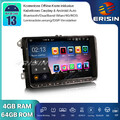 9" DAB+Android 13 Autoradio GPS OPS Für VW T5 Passat Golf 5/6 Polo Tiguan Touran