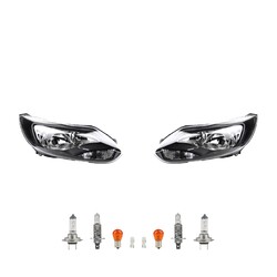 Scheinwerfer Set passend für Ford Focus 11 04/11-09/14 + Leuchtmit. links rechts