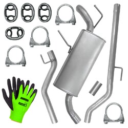 Schalldämpferset Auspuff für Opel Vectra 3 III C Kombi 1.9 CDTI (2004-06/2009)