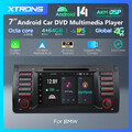 XTRONS 2K 7" Autoradio Android 14 4G+64GB GPS Navi DVD Gyroscope Für BMW X5 E53