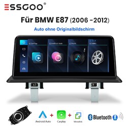 10.25" Linux Carplay Autoradio idrive für BMW 1 Series E81 E82 E87 E88 2006-2012