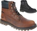 Caterpillar Cat Deplete Wasserdichte Leder Freizeitstiefel Schuhe Boots Herren