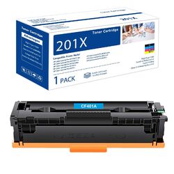 Toner Compatible with HP 201X Color LaserJet Pro MFP M277dw M252n CF400X-403X