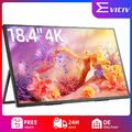 EVICIV Portable Monitor 4K, 18,4 Zoll Portable Monitor Mobile Display with 2160P
