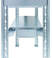 Grundregal, Fachbodenregal Stecksystem MULTIplus250 2500 x 750 x 500 mm