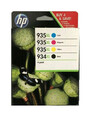 4 x Original Tinte HP OfficeJet Pro 6230 6815 6820 6830 6835 Nr. 934XL 935XL OVP