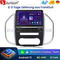4+64G Carplay 10.1”Android13 Autoradio Für Benz Vito W447 GPS Nav BT 4G WIFI DAB