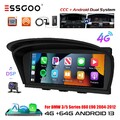 DAB+ CarPlay Android 13 8 Core Autoradio 6+128G für BMW E60 E61 E90 CCC GPS Cam