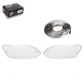 2x Scheinwerfer Glas Streuscheibe links rechts Set für VW Polo 6R 6C 2009-2017