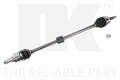 NK ANTRIEBSWELLE ACHSWELLE 918mm VORNE RECHTS passend für OPEL ADAM CORSA 