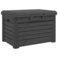 Kissentruhe Kissenbox Auflagentruhe Gartenbox Anthrazit 73x50,5x46,5 Cm Polyprop