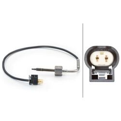 Sensor Abgastemperatur Hella 6PT 014 494-011 für Mercedes Benz